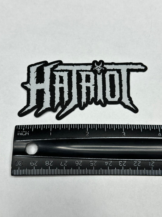 Hatriot Logo Embroidered Patch