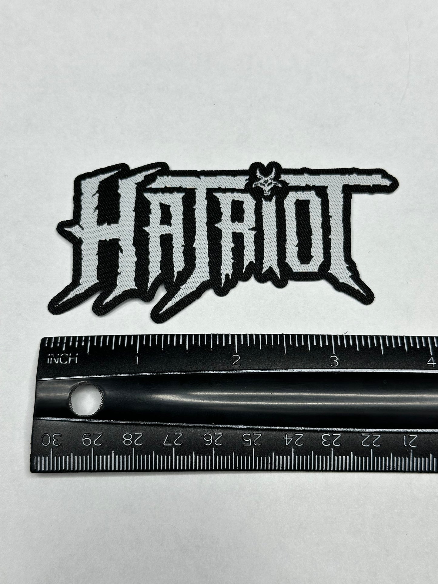 Hatriot Logo Embroidered Patch